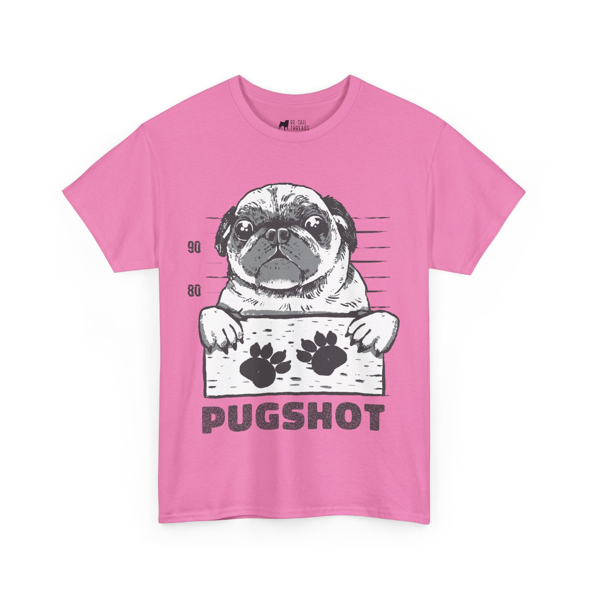 Pug T-Shirt: Pugshot Pug T-Shirt: Pugshot