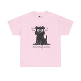 Dog T-Shirt: Everything is Fine Dog T-Shirt: Everything is Fine
