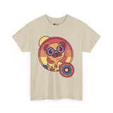 Pug T-Shirt: Hippie Pug Pug T-Shirt: Hippie Pug