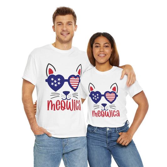 4th of July T-Shirt: Meowica