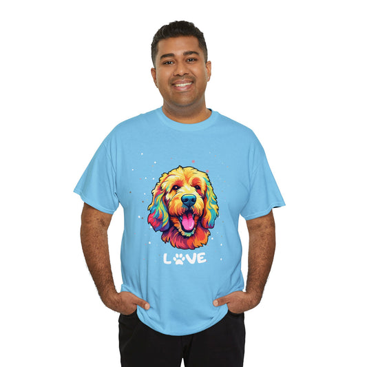 Dog T-Shirt: Goldendoodle Love #2