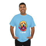 Dog T-Shirt: Goldendoodle Love #2 Dog T-Shirt: Goldendoodle Love #2