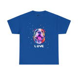 Dog T-Shirt: English Bulldog Love #2 Dog T-Shirt: English Bulldog Love #2