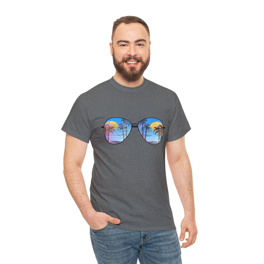 Summer T-Shirt: Beachy Sunglasses