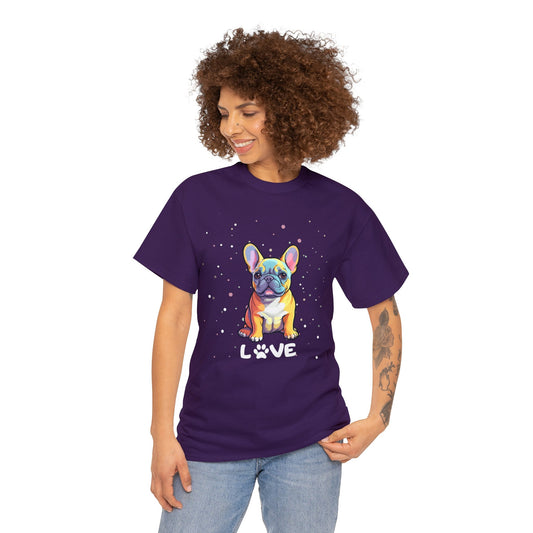 Dog T-Shirt: Frenchie Love #3