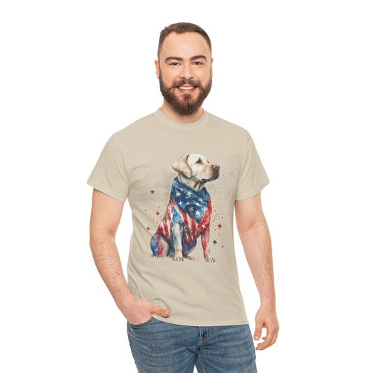 4th of July T-Shirt: Labrador Retriever