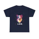 Dog T-Shirt: Border Collie Love Dog T-Shirt: Border Collie Love