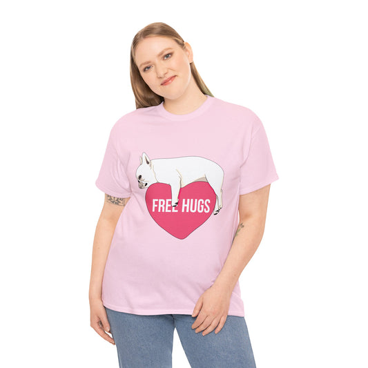 Dog T-Shirt: Frenchie Free Hugs