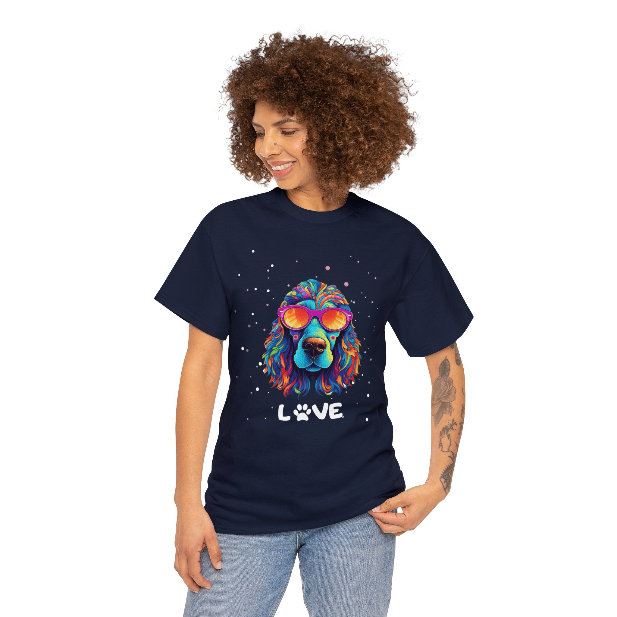 Dog T-Shirt: Poodle Love #2 Dog T-Shirt: Poodle Love #2