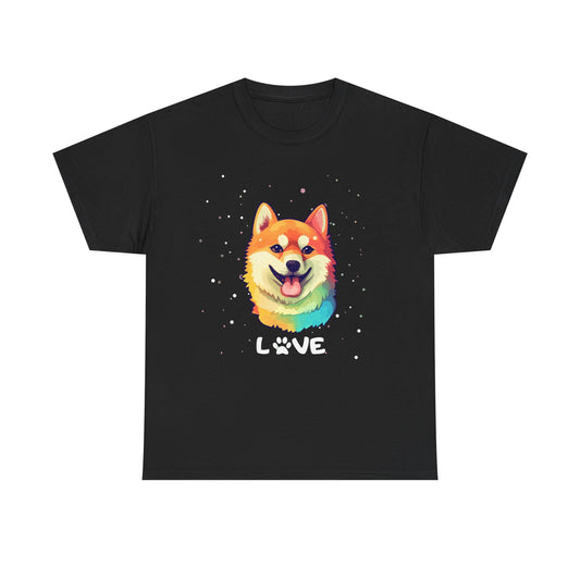 Dog T-Shirt: Shiba Inu Love
