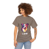 Dog T-Shirt: Border Collie Love Dog T-Shirt: Border Collie Love