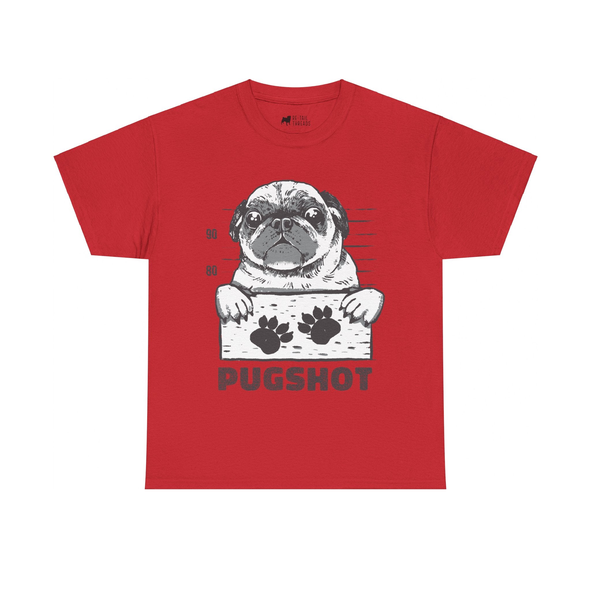 Pug T-Shirt: Pugshot Pug T-Shirt: Pugshot