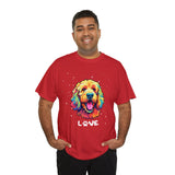 Dog T-Shirt: Goldendoodle Love #2 Dog T-Shirt: Goldendoodle Love #2