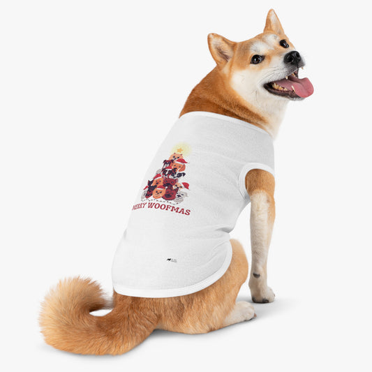 Christmas Pet Shirt: Merry Woofmas Dogs