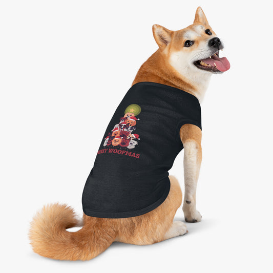 Christmas Pet Shirt: Merry Woofmas Dogs