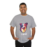 Dog T-Shirt: Border Collie Love Dog T-Shirt: Border Collie Love