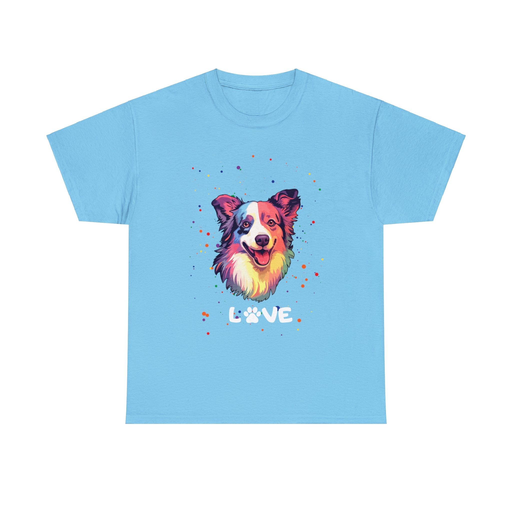 Dog T-Shirt: Border Collie Love Dog T-Shirt: Border Collie Love