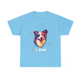 Dog T-Shirt: Border Collie Love Dog T-Shirt: Border Collie Love