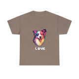 Dog T-Shirt: Border Collie Love Dog T-Shirt: Border Collie Love