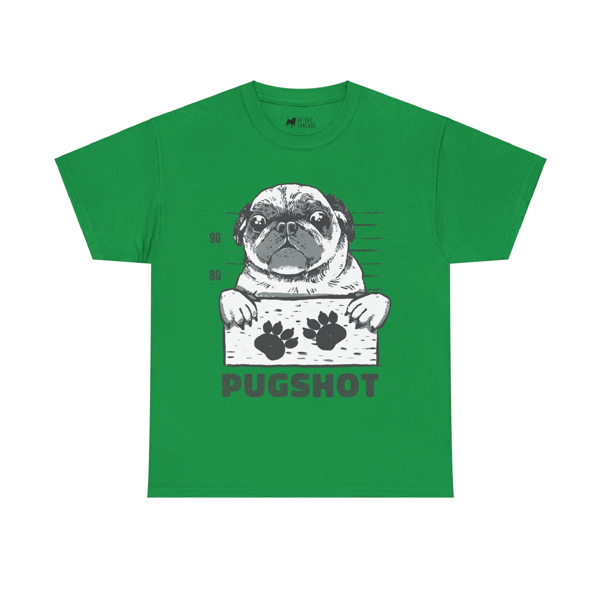 Pug T-Shirt: Pugshot Pug T-Shirt: Pugshot