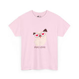 Pug T-Shirt: Pug Love #3 Pug T-Shirt: Pug Love #3