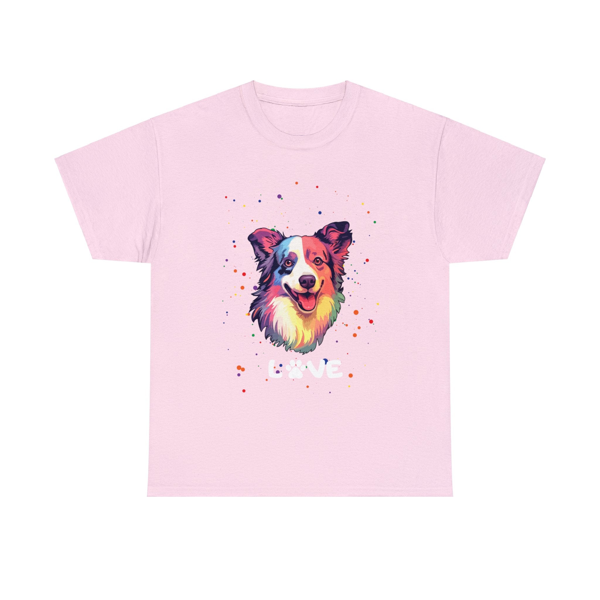 Dog T-Shirt: Border Collie Love Dog T-Shirt: Border Collie Love