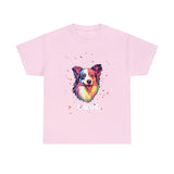 Dog T-Shirt: Border Collie Love Dog T-Shirt: Border Collie Love