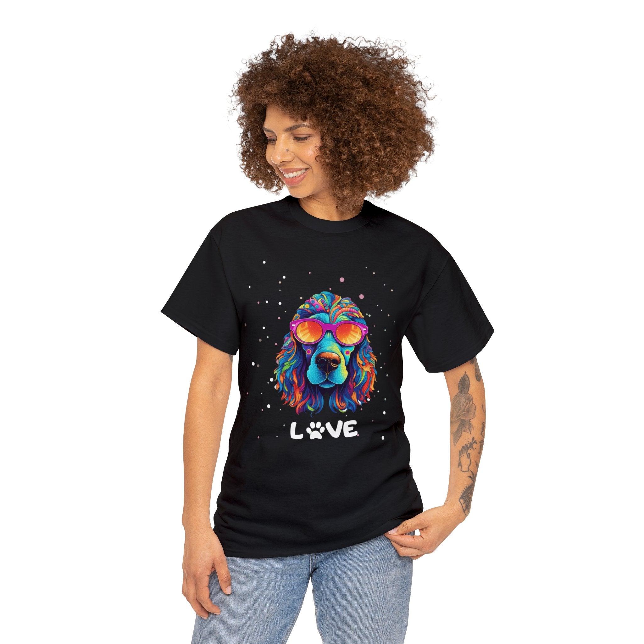 Dog T-Shirt: Poodle Love #2 Dog T-Shirt: Poodle Love #2