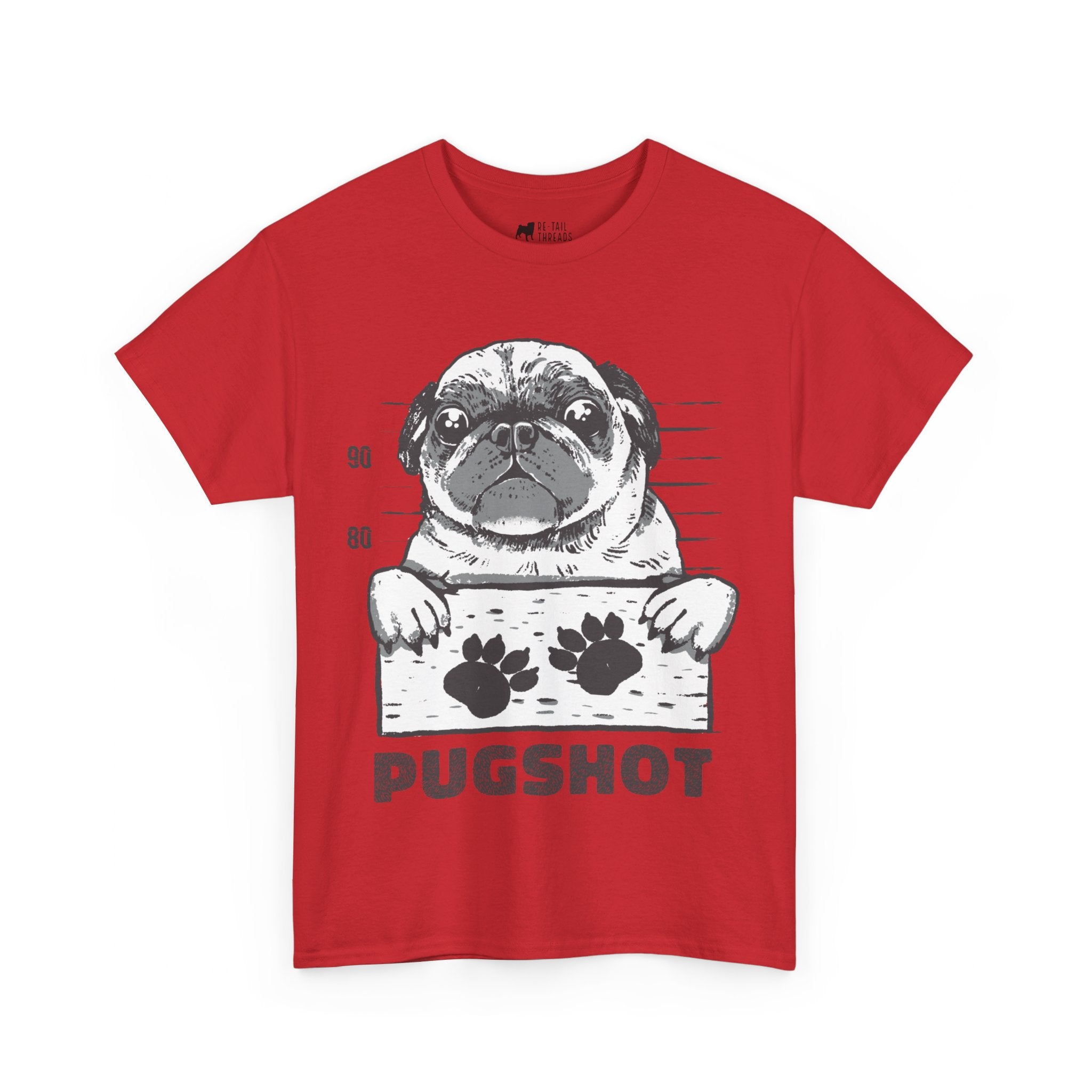 Pug T-Shirt: Pugshot Pug T-Shirt: Pugshot