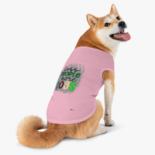 Dog Tank Top: Less People More Dogs
