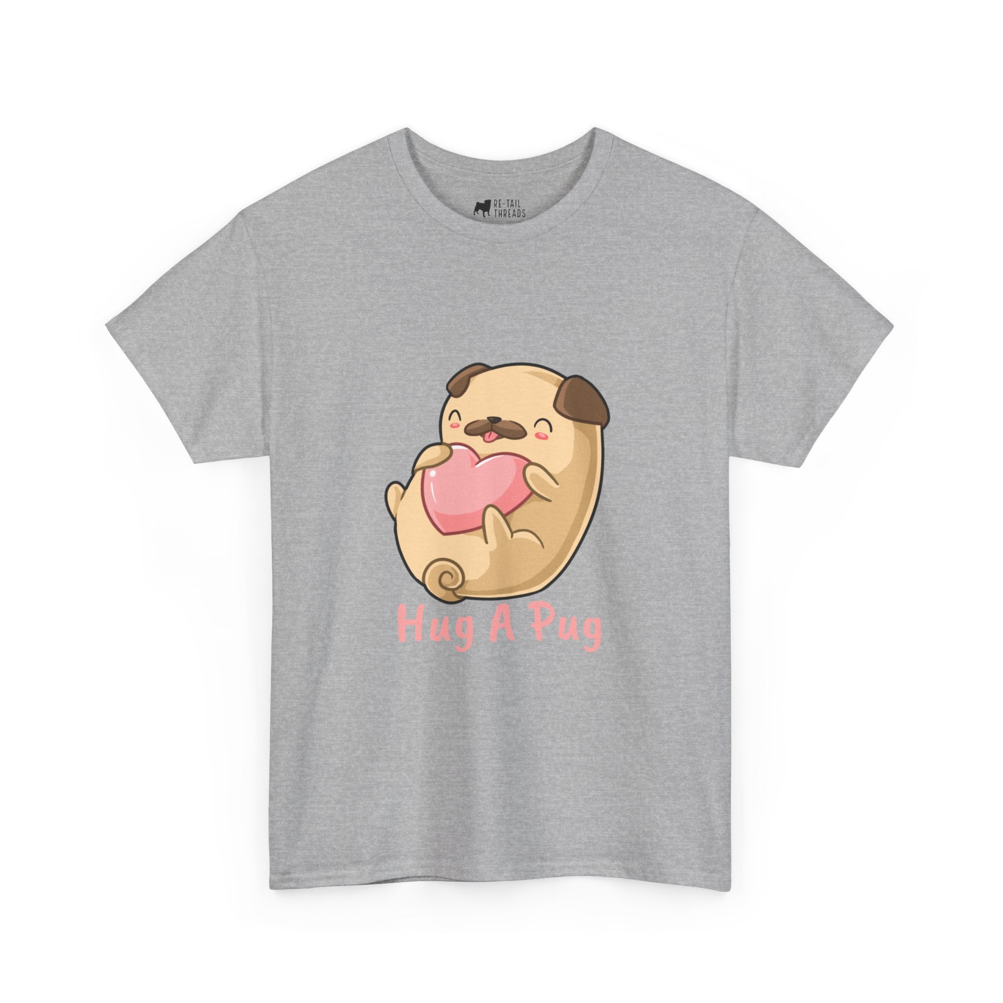 Pug T-Shirt: Hug A Pug Pug T-Shirt: Hug A Pug