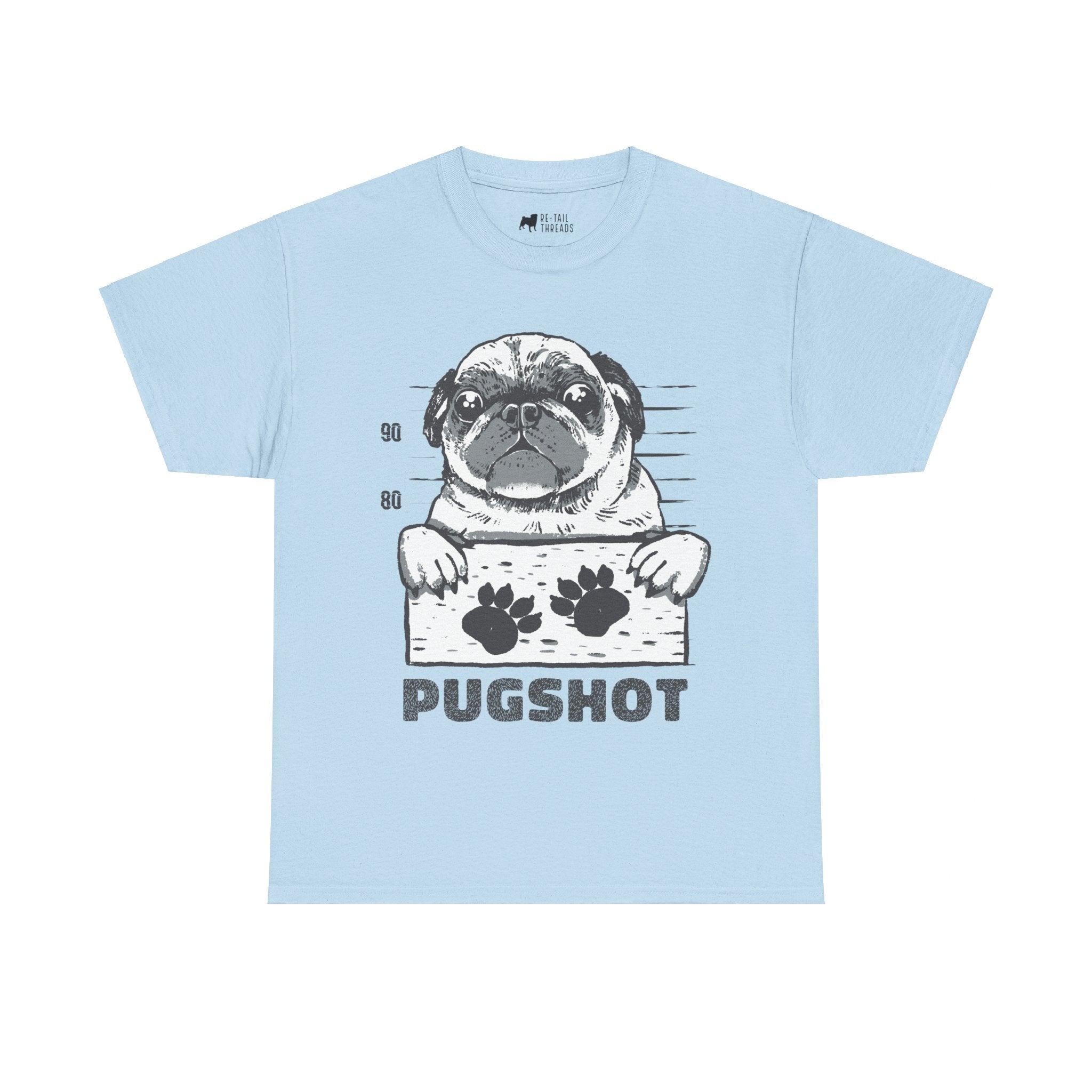 Pug T-Shirt: Pugshot Pug T-Shirt: Pugshot