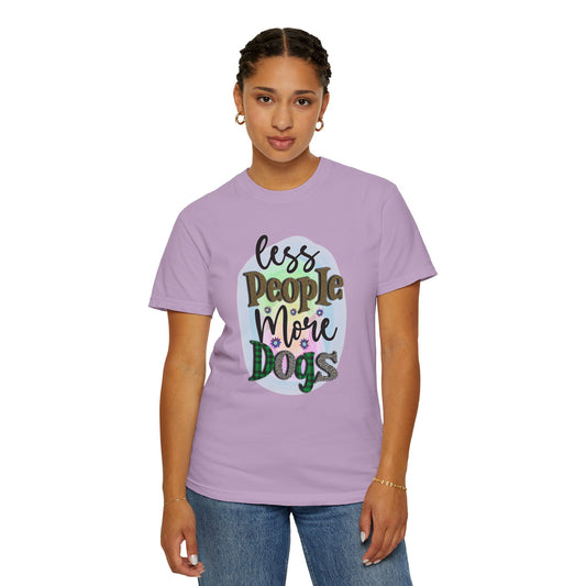 Dog T-Shirt: Less People More Dogs #1