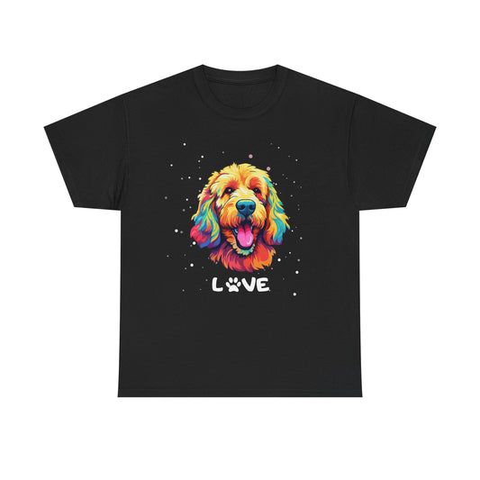 Dog T-Shirt: Goldendoodle Love #2