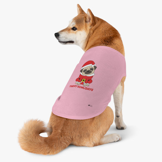 Christmas Pet Shirt: Yappy Howlidays