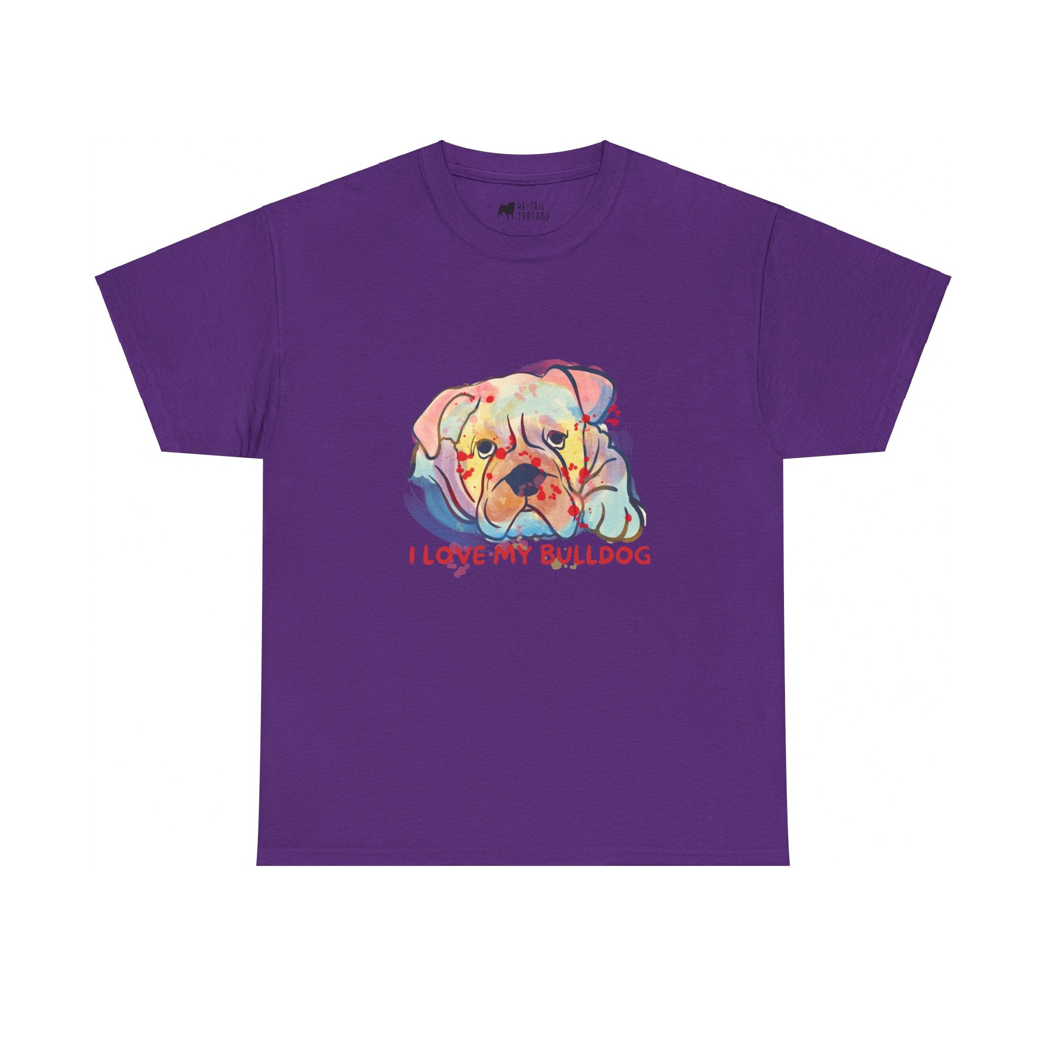 English Bulldog T-Shirt: I Love My Bulldog English Bulldog T-Shirt: I Love My Bulldog