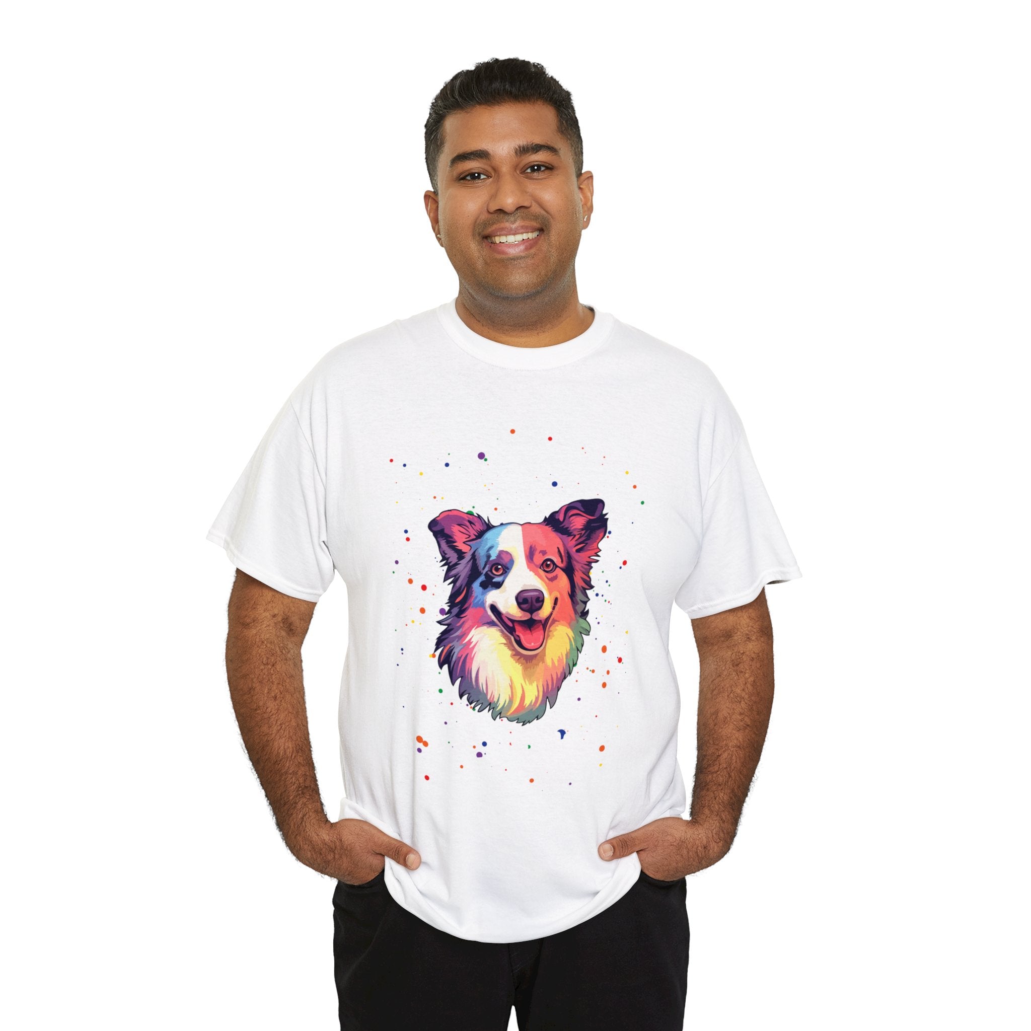 Dog T-Shirt: Border Collie Love Dog T-Shirt: Border Collie Love