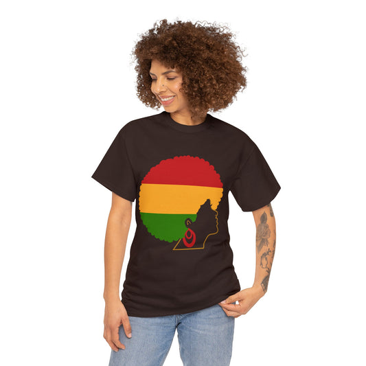 Juneteenth T-Shirt: Silhouette with Colors