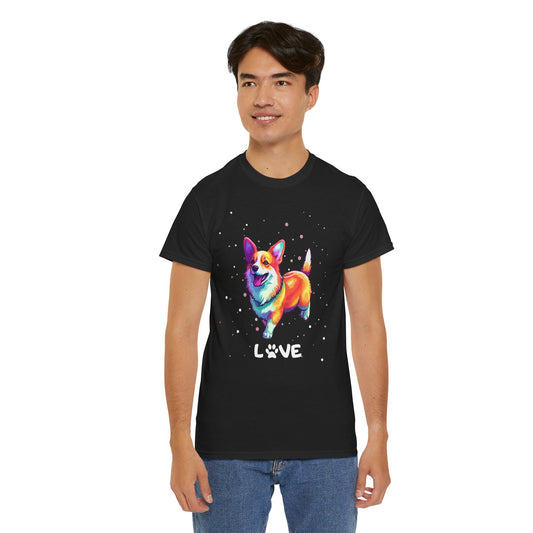Dog T-Shirt: Corgi Love