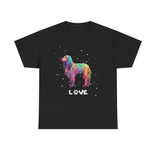 Dog T-Shirt: Afghan Hound Love