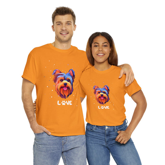 Dog T-Shirt: Yorkie Love #2