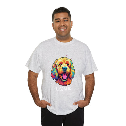 Dog T-Shirt: Goldendoodle Love #2