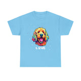 Dog T-Shirt: Goldendoodle Love #2 Dog T-Shirt: Goldendoodle Love #2