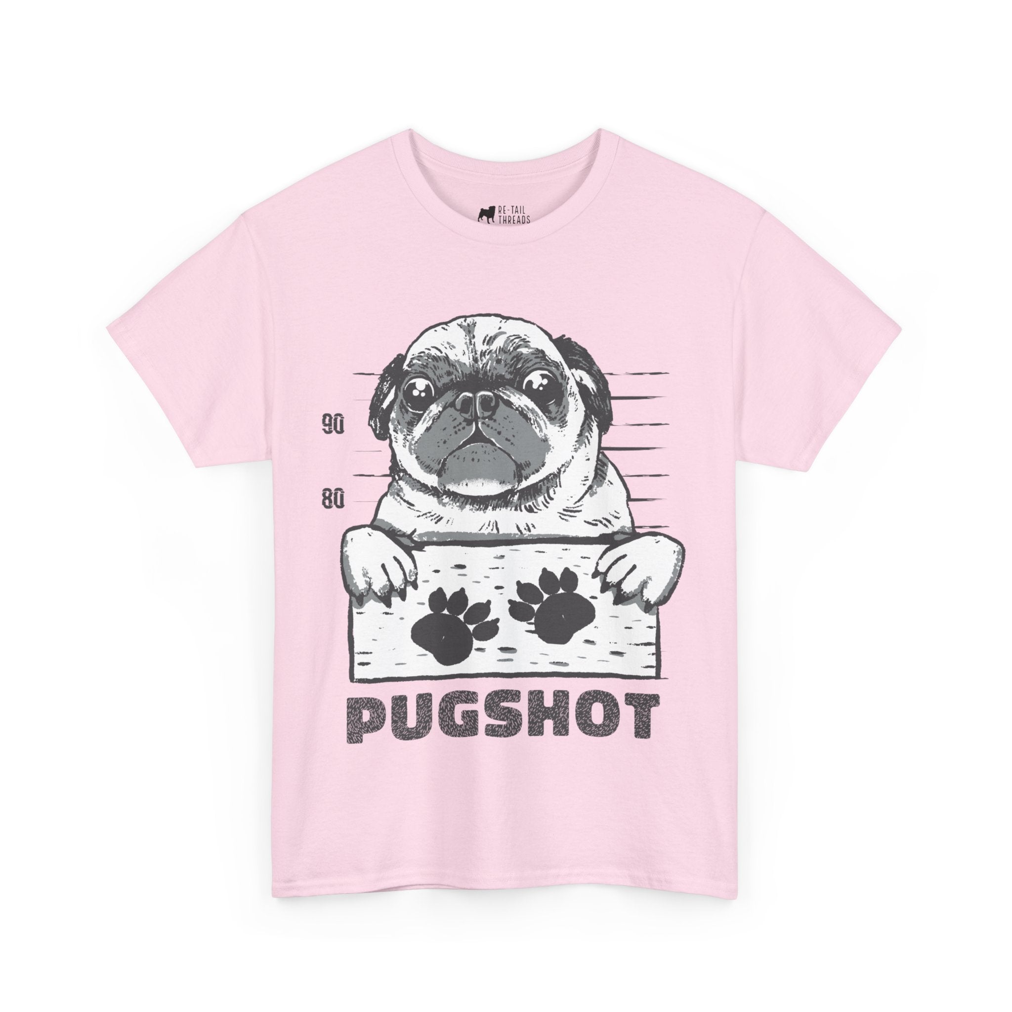 Pug T-Shirt: Pugshot Pug T-Shirt: Pugshot
