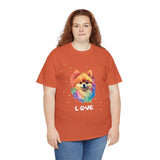 Dog T-Shirt: Pomeranian Love Dog T-Shirt: Pomeranian Love