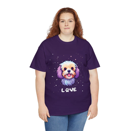 Dog T-Shirt: Maltipoo Love