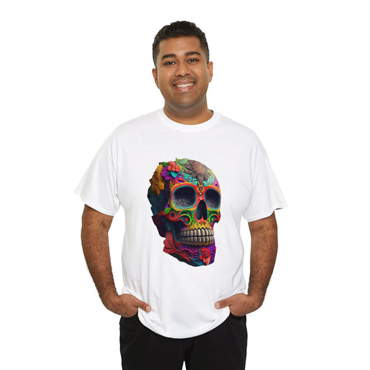 Skull T-Shirt: Painted Skull