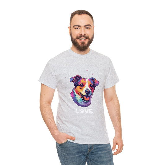 Dog T-Shirt: Jack Russell Terrier Love