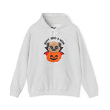 Halloween Hoodie: Pug Howl-O-Ween Halloween Hoodie: Pug Howl-O-Ween