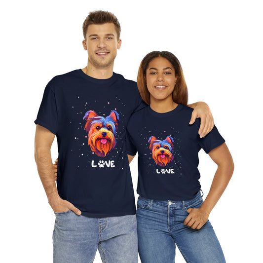 Dog T-Shirt: Yorkie Love #2